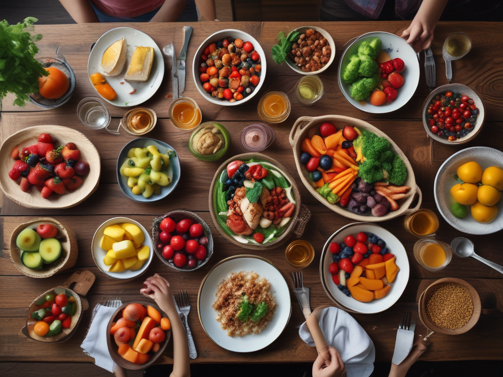 Здоровое питание: создаем полезные пищевые привычки для всей семьи